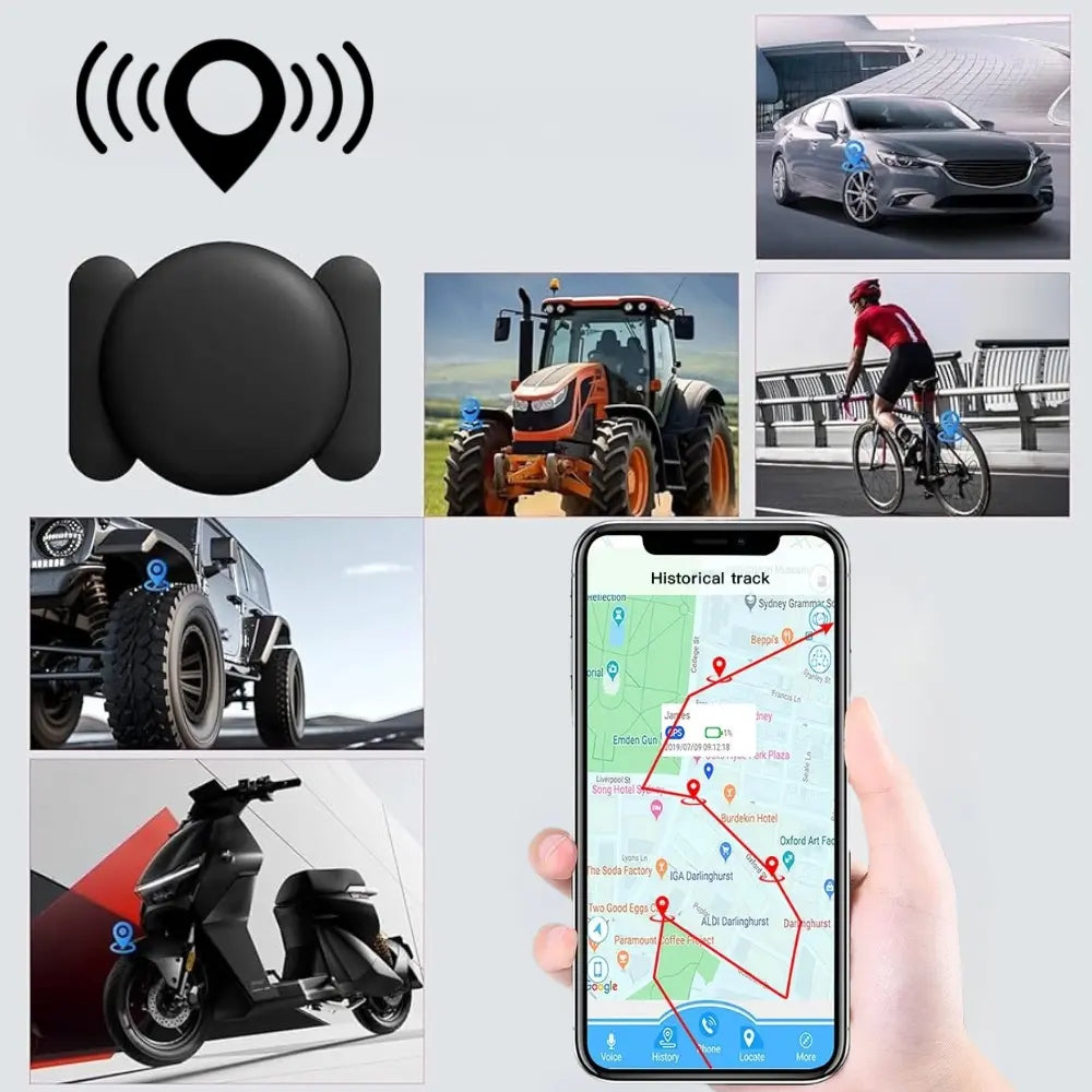 Mini tracker — zorgeloos volgen zonder extra kosten