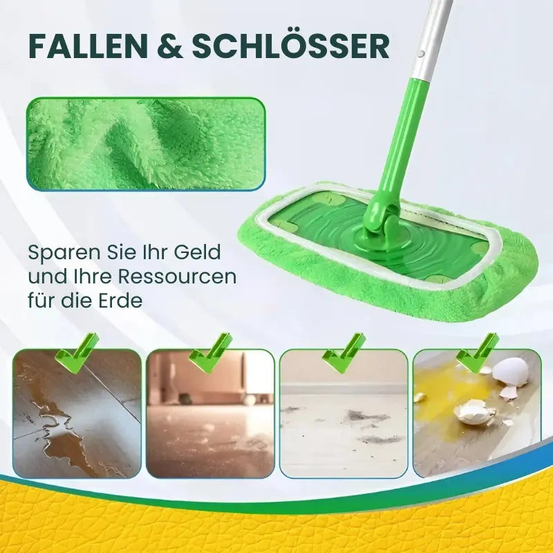 2+2 Gratis | Herbruikbare Mopjes – Glanzend schoon zonder gedoe
