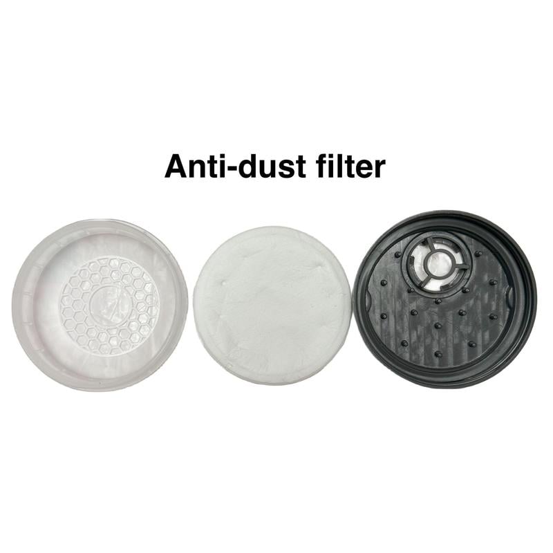 Geïntegreerd Ademhalingsmasker — Stofdichte Halvemasker met Dubbele Filtratie