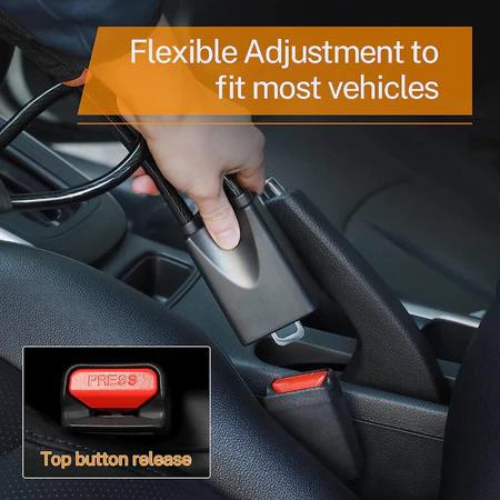 Anti-Theft Car Steering Wheel Lock, Car Steering Wheel Security Lock, Padlock for Car Steering Wheel Mivoza Deutschland