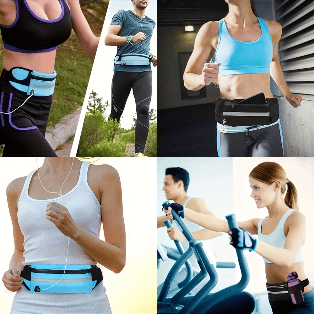 Sportieve hardloop- en heuptas – licht, veilig, praktisch