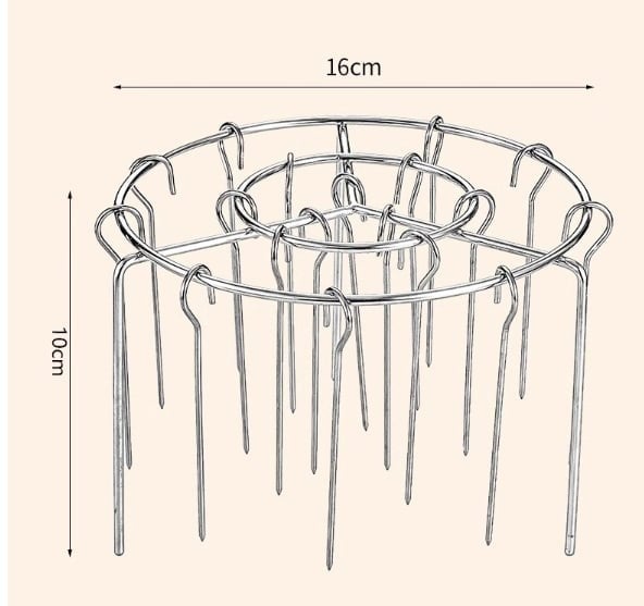 Grillset voor airfryers — geniet van krokant zonder rook