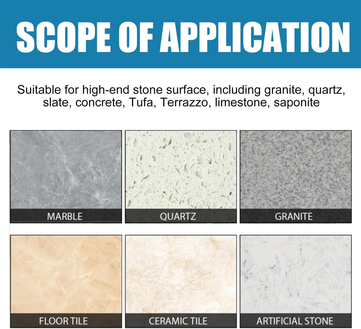 Steenverzorgingsproduct — natuurlijke glans zonder chemisch verlies