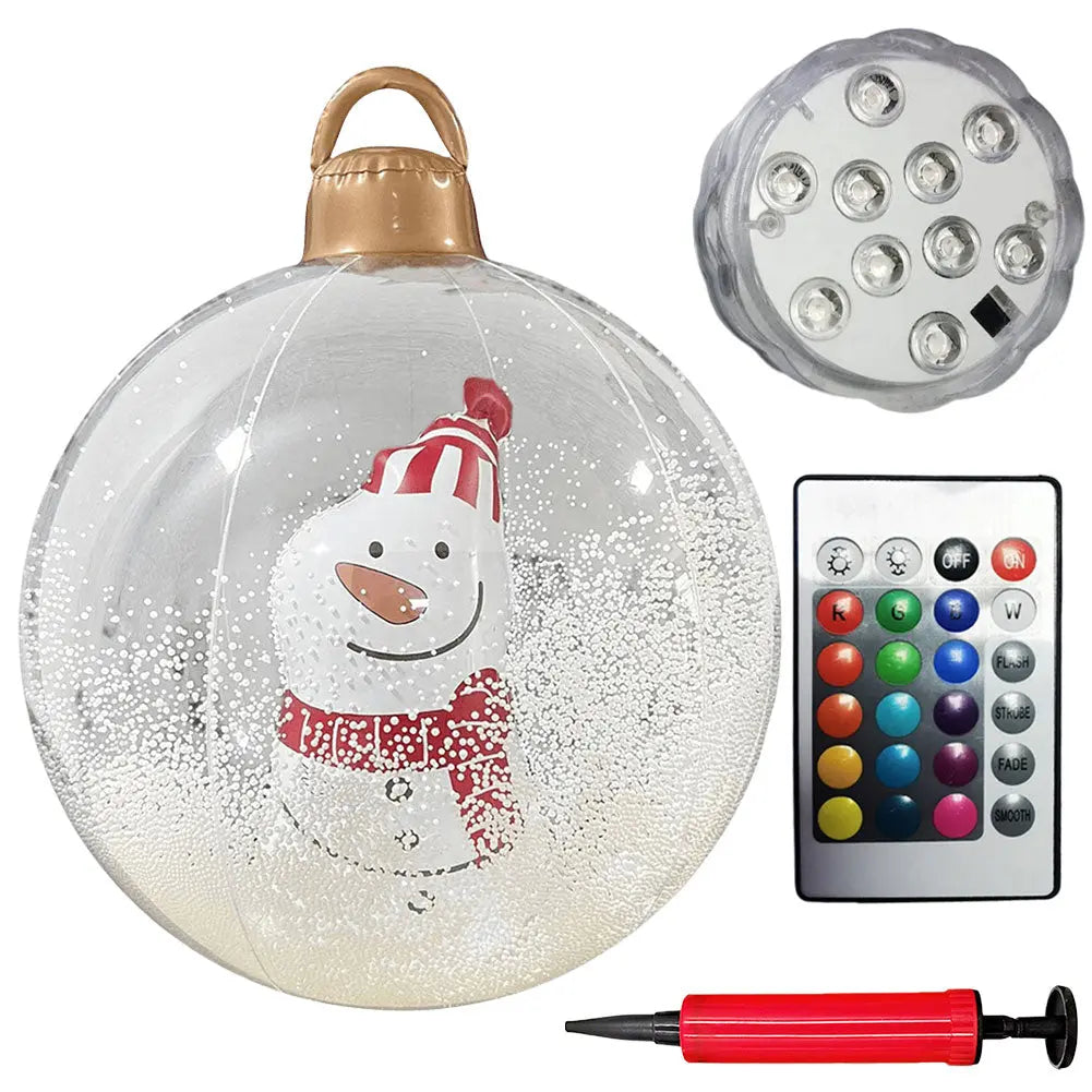 Opblaasbare kerstversiering – Maak je tuin feestelijk en gezellig