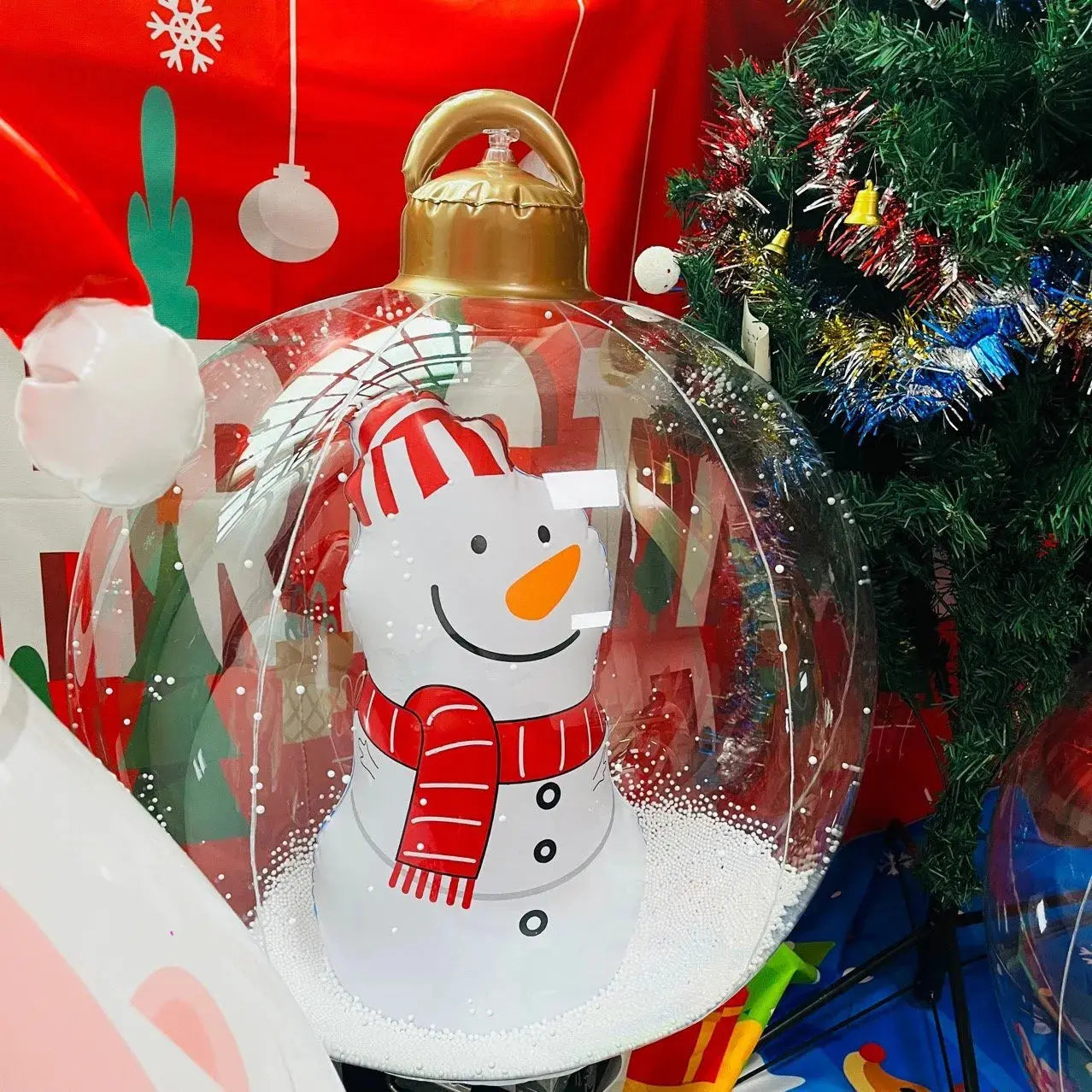 Opblaasbare kerstversiering – Maak je tuin feestelijk en gezellig