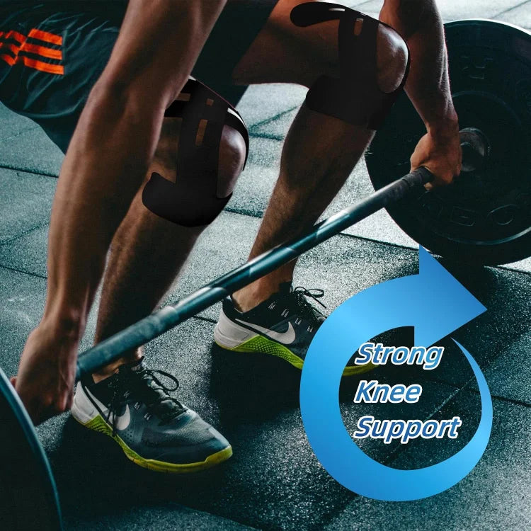 Kniebrace Tape – Vooraf Gesneden Kinesiotape voor Actieve Gewrichten