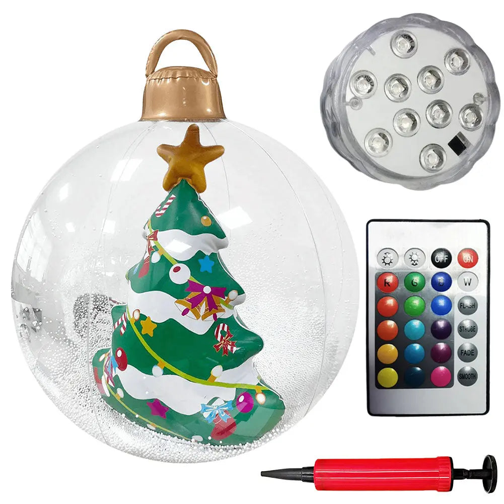 Opblaasbare kerstversiering – Maak je tuin feestelijk en gezellig