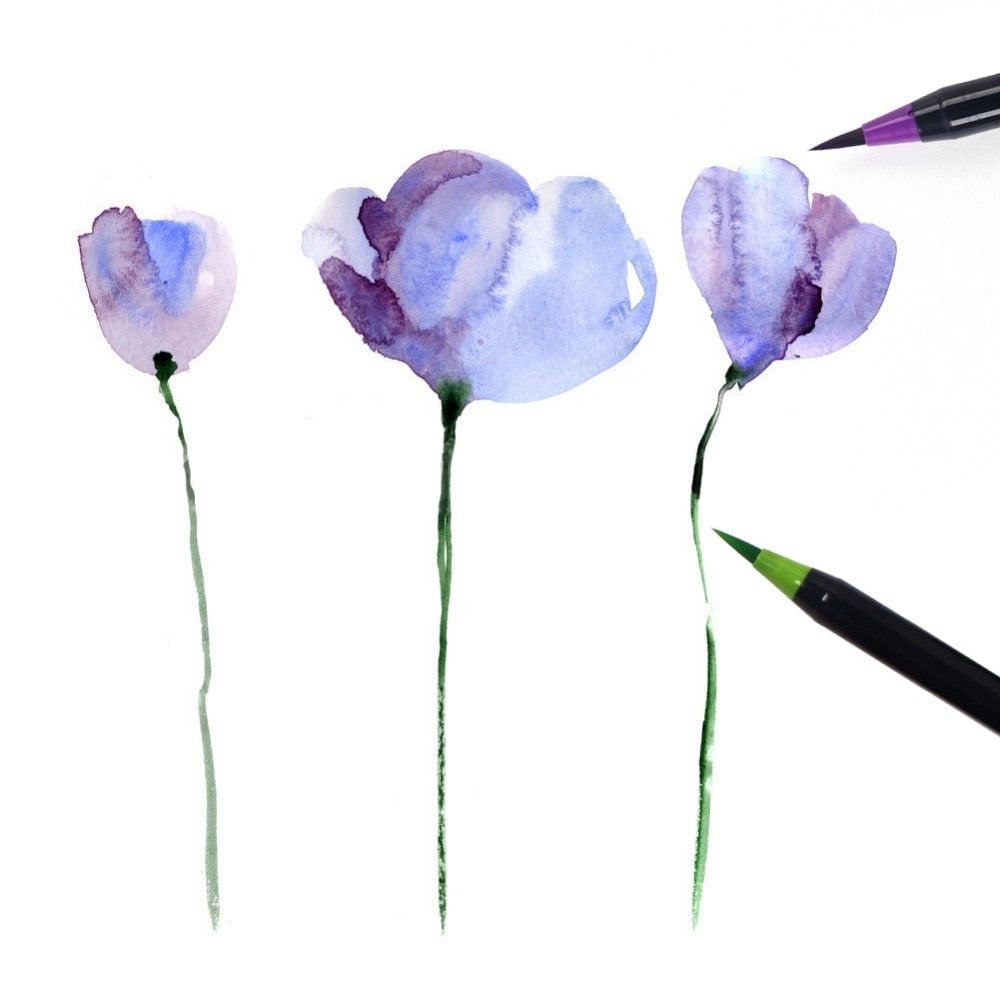 Elegant Aquarel Penseelset – Creatief Schilderen Gemakkelijk Gemaakt