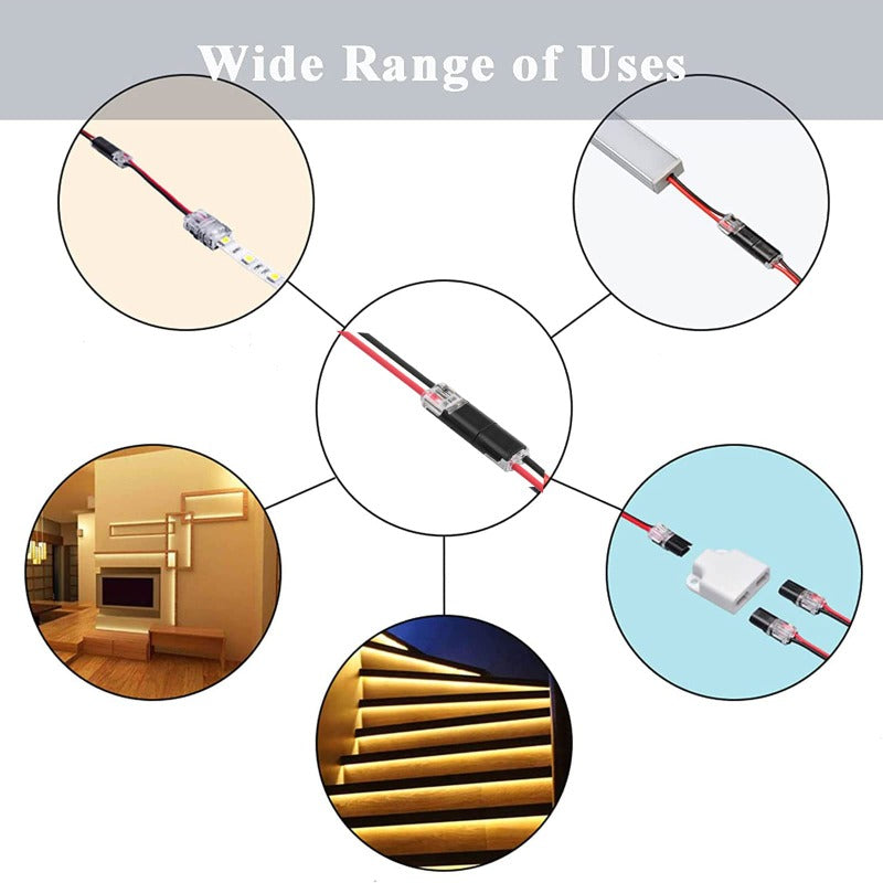 LED connector plug — snelle en veilige installatie (20 stuks)