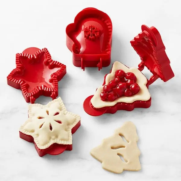 1+2 GRATIS | Handpasteimaker met kerstvormen – Bakplezier voor iedereen