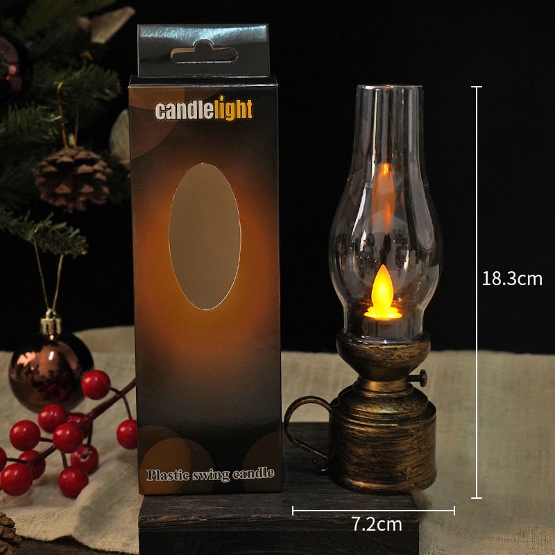 Led-lantaarn — warme sfeer zonder brandgevaar
