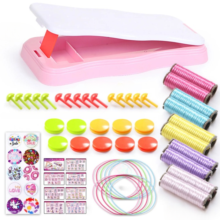 DIY hand touw vlechten set