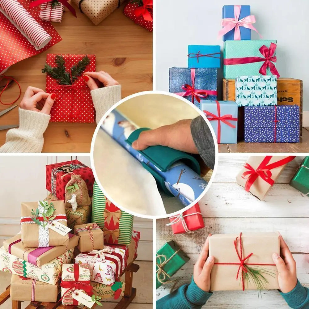 1+1 GRATIS | Cadeaupapier snijder – Eenvoudig en strak inpakken zonder stress
