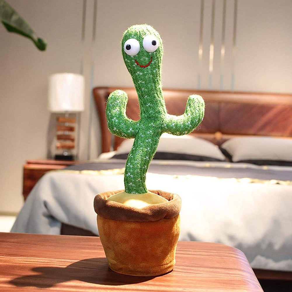 Interactieve Dansende Cactus Speelgoed – Muzikaal Plezier met Geluidsimitatie