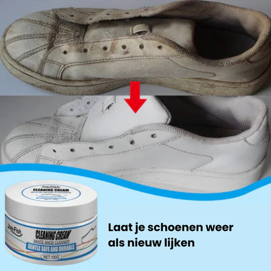 1+1 Gratis | Witte Schoenen Reiniger – Stralend Schoon Zonder Schrobben