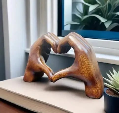 Handgemaakt Hartenbeeldje – Breng Warme Liefde in Huis