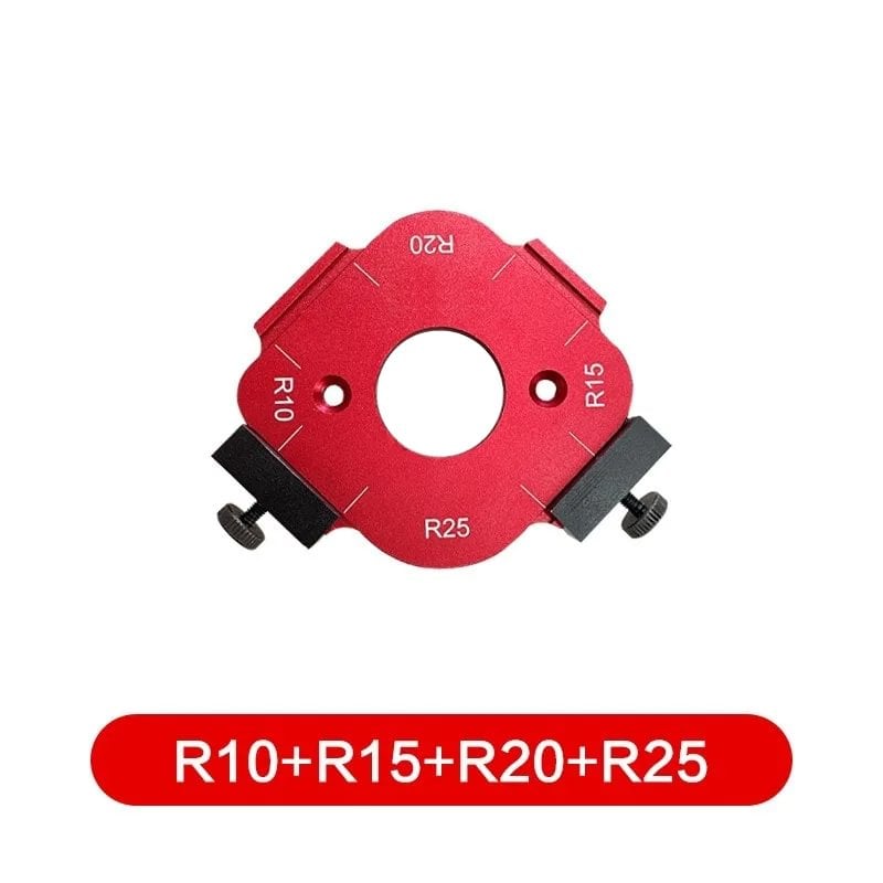 4-in-1 aluminium positioneersjabloon voor houtbewerking
