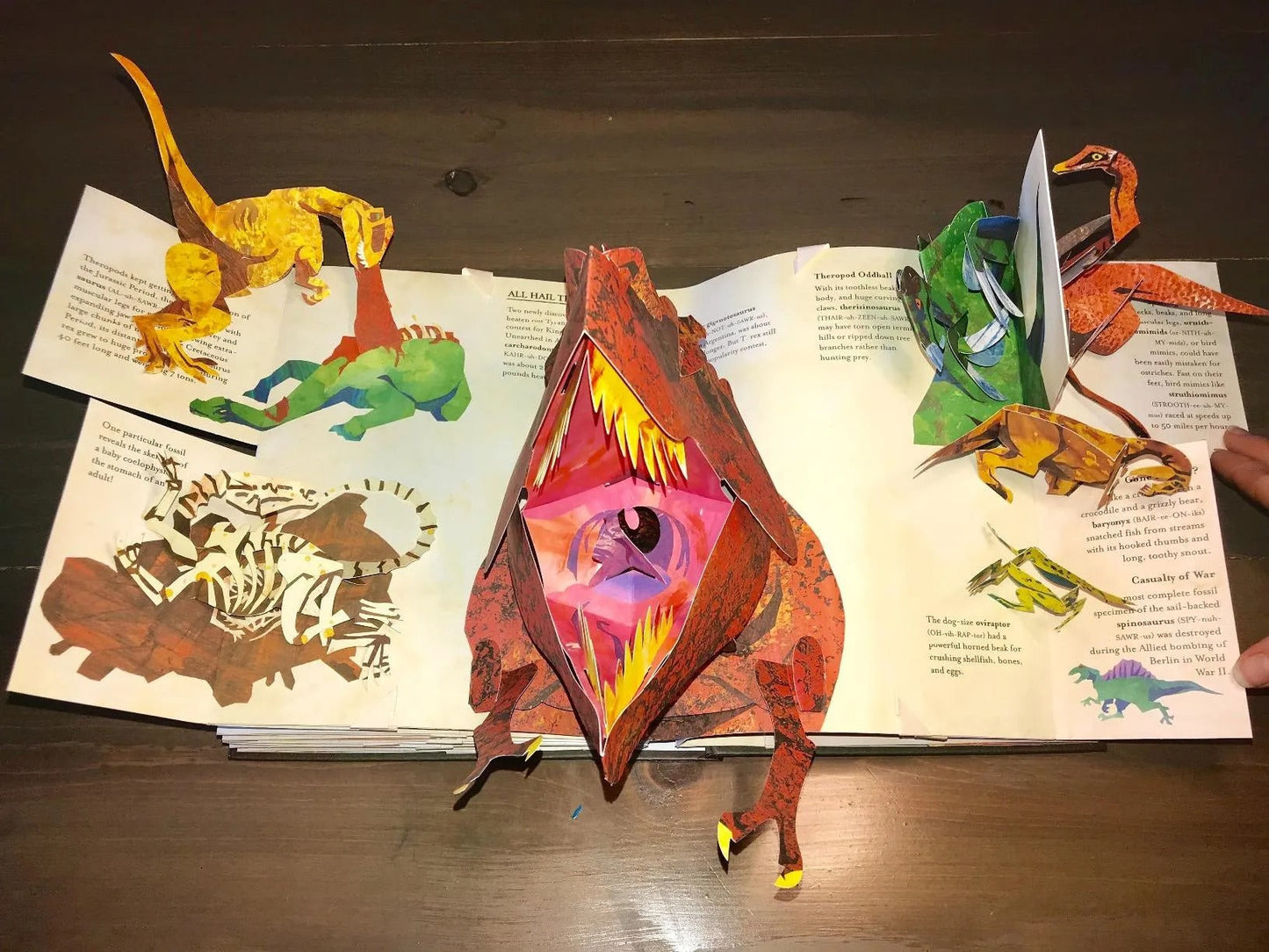 3D Pop-up Dinosaurier Enzyklopädie – Interaktives Urzeitbuch Mivoza Deutschland