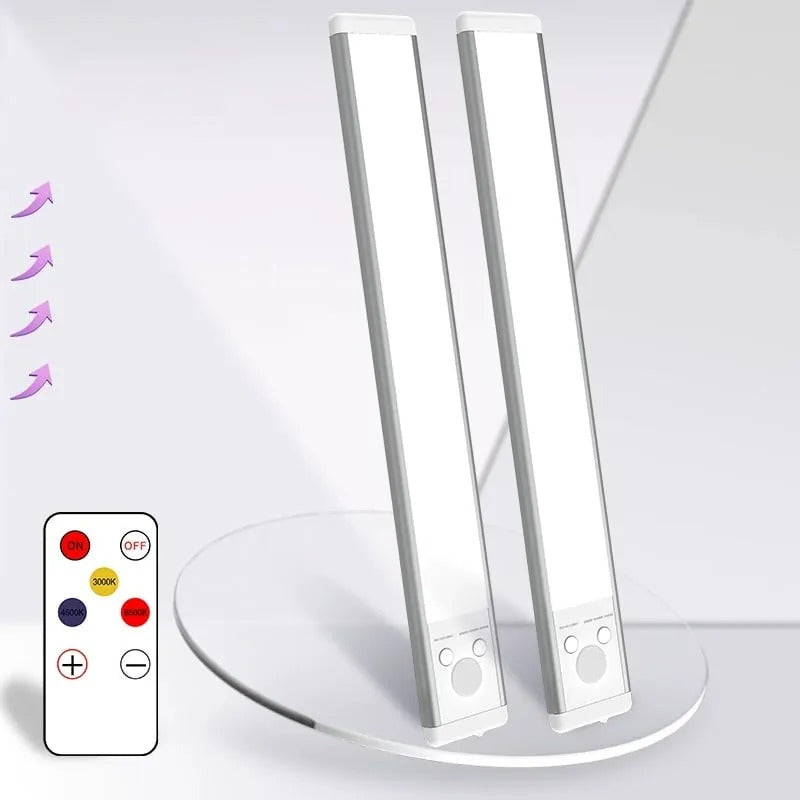 LED-Bewegungsmelder Schranklicht – Wiederaufladbare Nachtlampe für Unterschränke Mivoza Deutschland