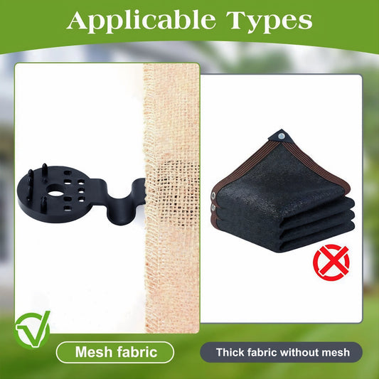 TuinNet Klemmen: Snelle Bevestiging voor Tuinnetten