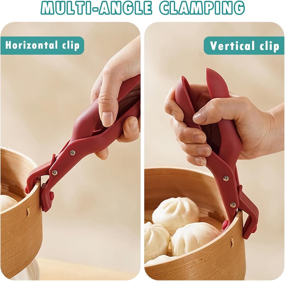 Siliconen gripclip — veilige houdgreep zonder brandgevaar