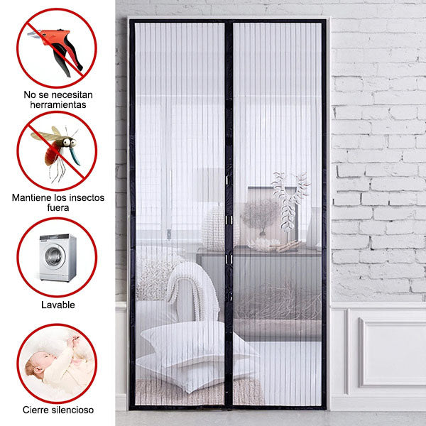 Insectenhor met magnetische sluiting — makkelijke bescherming tegen muggen