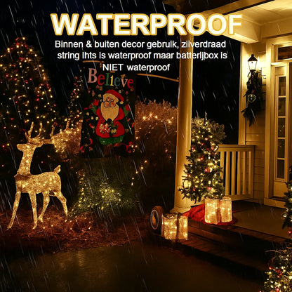 LED Koperdraad Kerstverlichting – Warme, Magische Gloed (9 m, 300 LED’s)