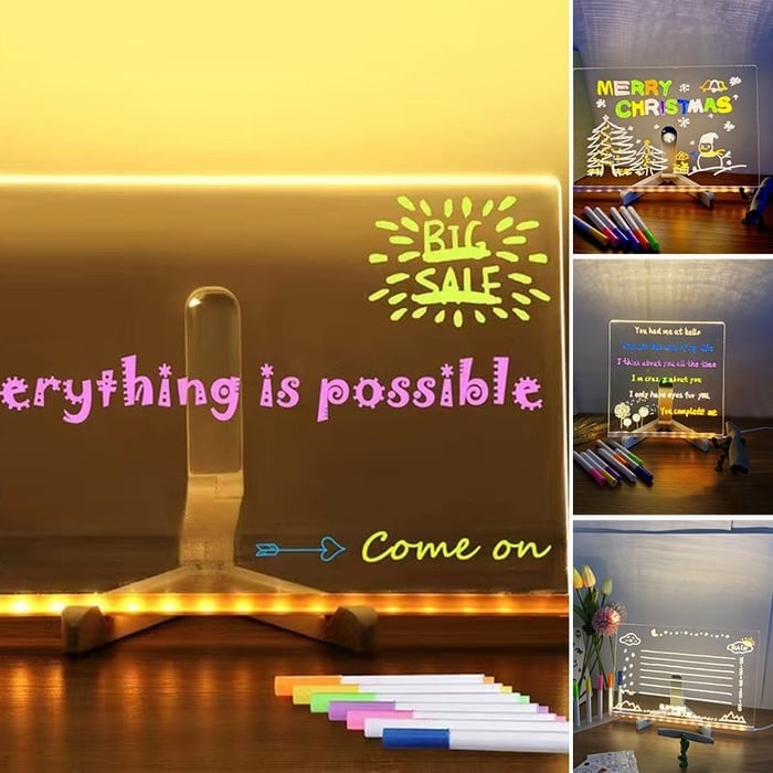 LED-memobord — Speels Je Creativiteit Ontketenen