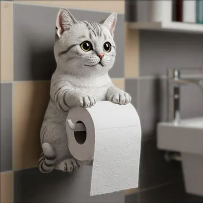 Schattige katten toiletrolhouder – Praktisch én decoratief voor uw badkamer