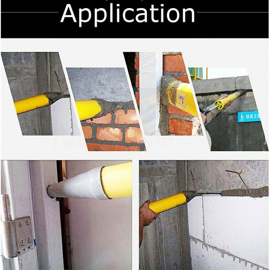 Praktische cementpatroonpers voor precieze muur- en wandreparaties
