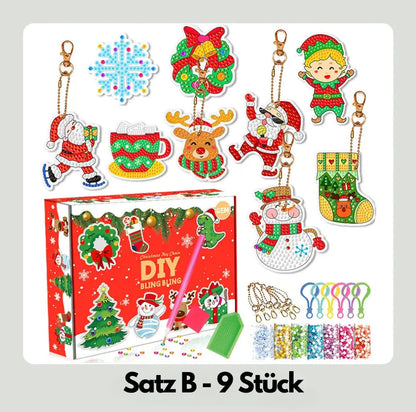 Sleutelhanger Set met strass – Laat hun verbeelding stralen