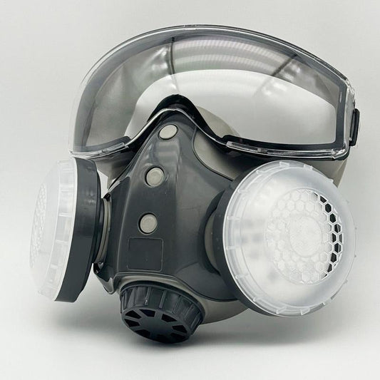 Geïntegreerd Ademhalingsmasker — Stofdichte Halvemasker met Dubbele Filtratie