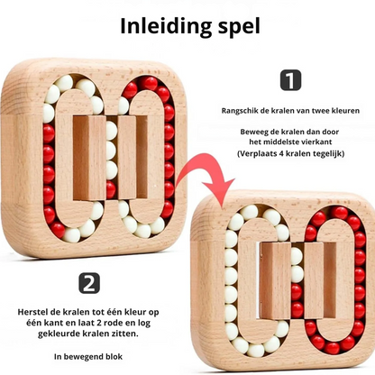 Houten Draai-Puzzel – Ontspan & Train je Focus