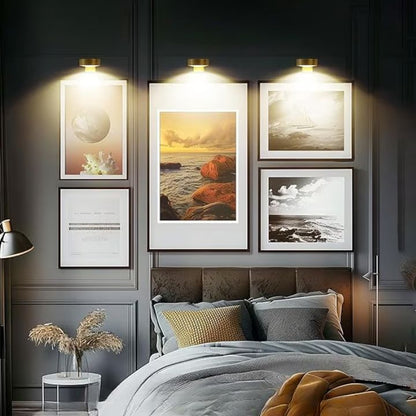 1+1 Gratis | Magnetische LED-Bilderleuchte – Dimmbar & wiederaufladbar Mivoza Deutschland