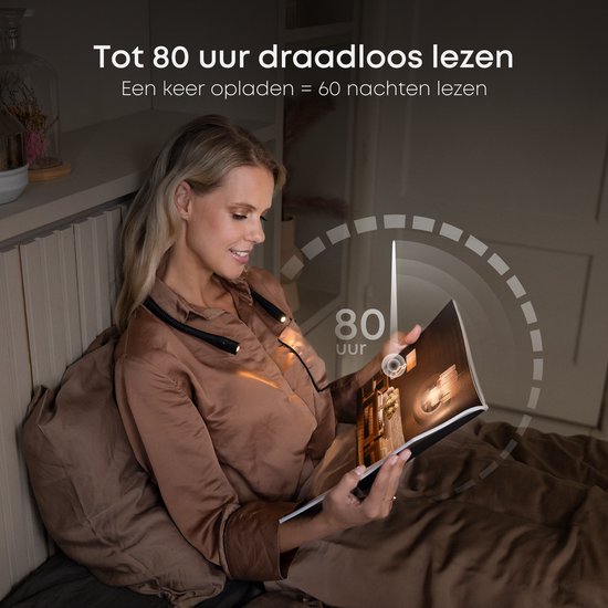 Draagbare LED Neklamp voor Lezen en Klussen