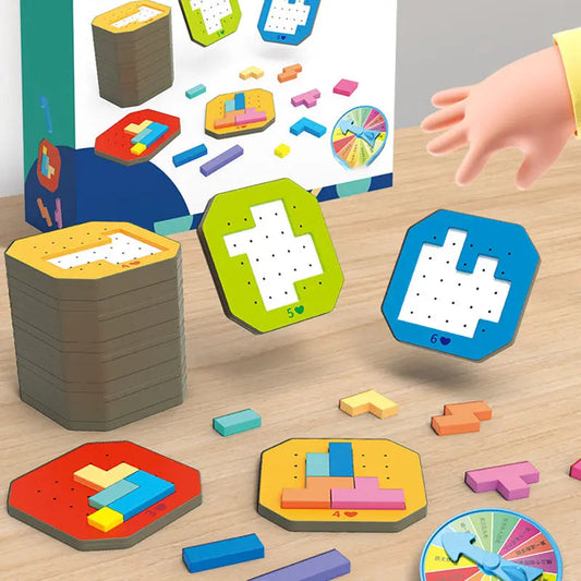 Kinderpuzzelspel — bevordert creativiteit en cognitieve vaardigheden