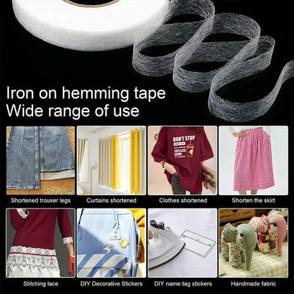 1+1 Gratis | Strijkbare tape – Supersnelle mooie zomen zonder naaien