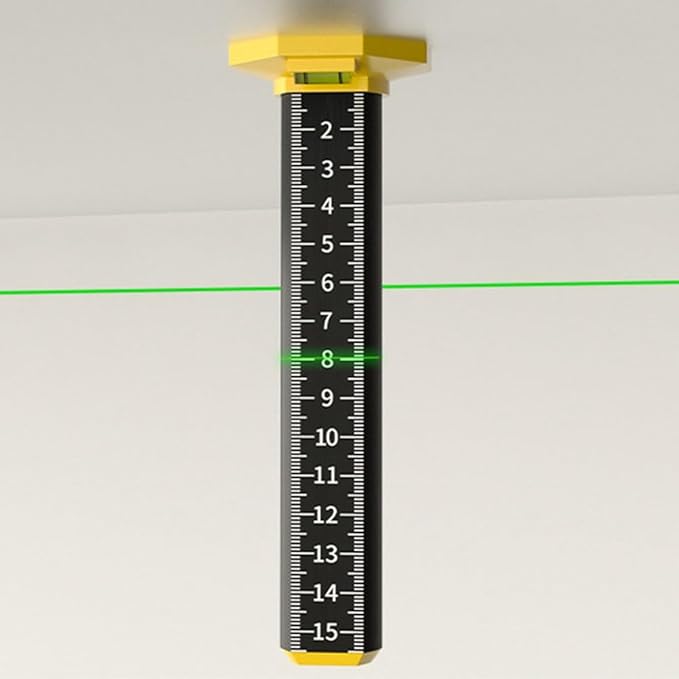 Precisiehoogtemeter — Magnetische basis met ingebouwde waterpassen