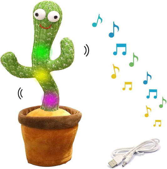 Interactieve Dansende Cactus Speelgoed – Muzikaal Plezier met Geluidsimitatie
