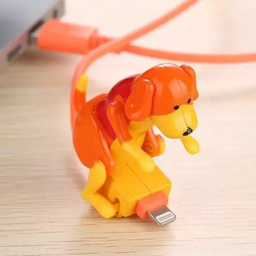 Grappige honden oplaadkabel