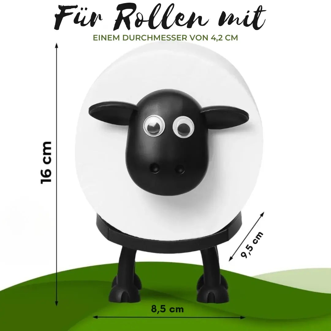 Schaap Toiletpapierhouder – Praktisch & Charmant voor de Badkamer