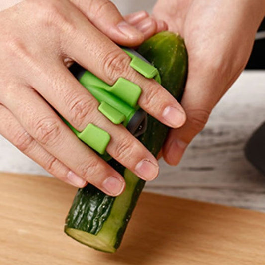 1+1 Gratis | Sicheres Schälen mit Fingergriff für Obst- und Gemüseschäler Mivoza Deutschland