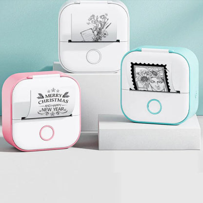 Draagbare mini-printer – Gratis rol inbegrepen