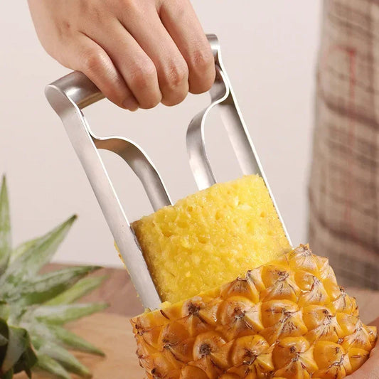 Ananas snijder van roestvrij staal – Schoon en tijdbesparend voorbereiden