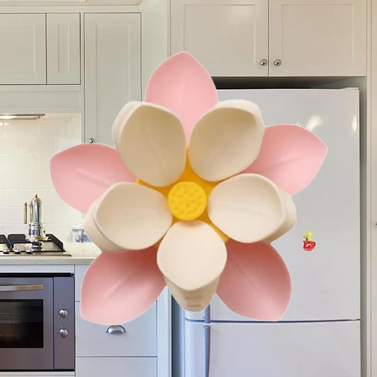 Magnetische bloemclip — stijlvolle organisatie en verse snacks