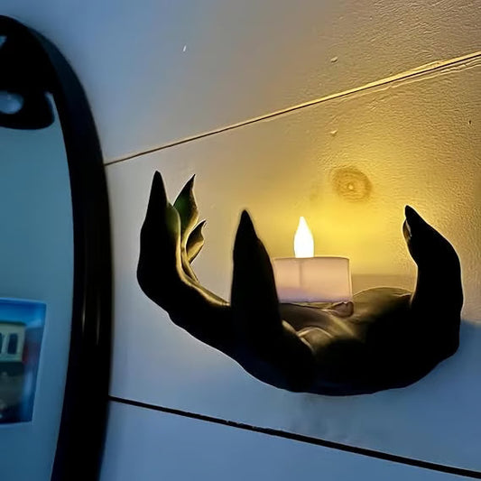 Demonklauw beeldhouwwerk — spookachtige eyecatcher voor donkere kamers