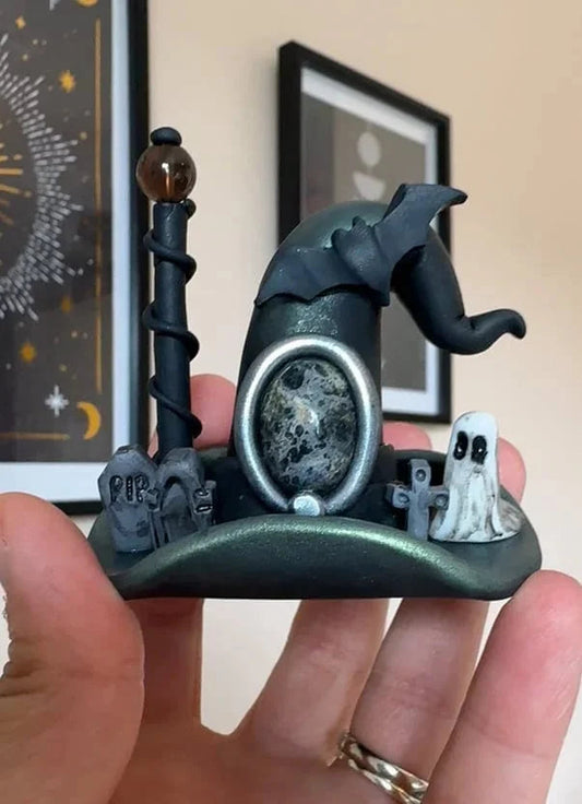 Handgemaakte sculptuur — creëert een magische leefomgeving