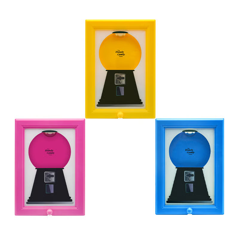 Snoepdispenser in een lijst – Kleurrijk snackplezier