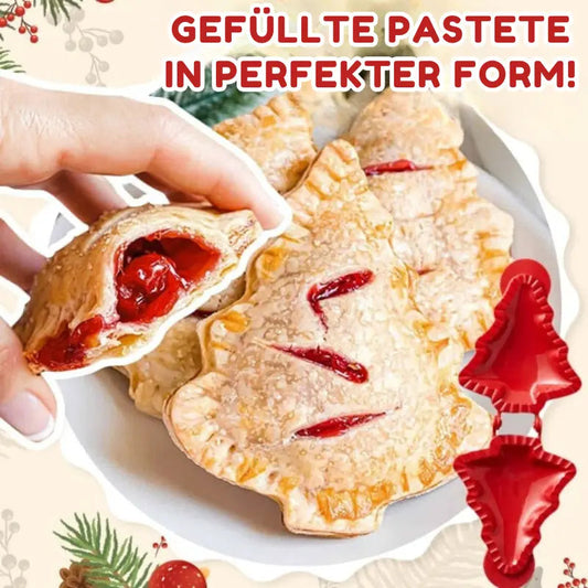 1+2 GRATIS | Handpasteimaker met kerstvormen – Bakplezier voor iedereen