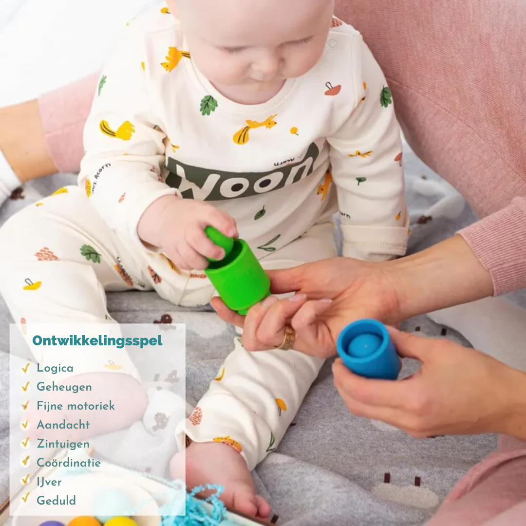 Montessori Educatief Speelgoed – stimuleert concentratie, motoriek en fantasie